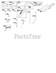 Briggs & Stratton 44N677-0043-B1 - Briggs & Stratton Vertical Engine