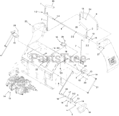 Exmark ZA4830 - Exmark 30" Z-Aerate Stand-On Aerator, Kawasaki FS541V (SN: 408644346 - 411294211) (Rev A) (2021)