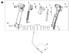 Echo SRM-520 ES AR - Echo Brush Cutter (SN: U14926001001 - U14926999999)