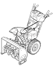 Craftsman 247.886913 (31AS53TF799) - Craftsman Snow Thrower (2012) (Sears)