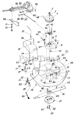 MTD 190-793-000 - MTD Mower Deck Assembly Only (1989)