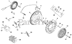 Exmark EXS-20KC - Exmark Explorer Zero-Turn Mower, 20hp Kohler (SN: 090000 - 101999) (1994) Ignition/Electrical - Pg. 23