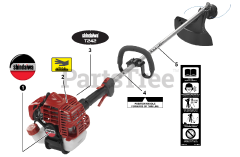 Shindaiwa T 242 - Shindaiwa String Trimmer (SN: T73814001001 - T73814999999)