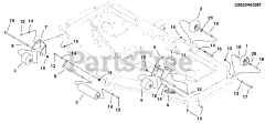 Simplicity 5901336 - Simplicity 72" Mower Deck 72" Mower Deck - Rollers (5302040CMF)
