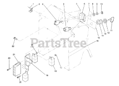 Toro 22-14OE01 (244-H) - Toro Yard Tractor (SN: 010000001 - 019999999) (1991)