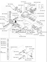 Husqvarna 1340 PW (966872004) - Husqvarna Pressure Washer (2008-02)