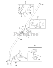 Murray MS 2550 (41BDZ20C768) - Murray Pro String Trimmer General Assembly