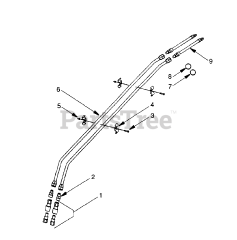 Cub Cadet 485 (590-485-100) - Cub Cadet Loader Auxiliary Feedline (Optional)