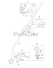 Remington RM 2520 (41CDZ20C983) - Remington String Trimmer General Assembly
