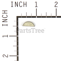 Briggs & Stratton 93065 Drive Pulley Key - image 1
