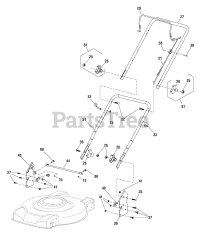 Murray MP 625 MD 21 (866081-00) - Murray 625EX Series 21"Walk-Behind Mower (2015)