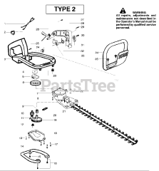 Poulan GHT 195 LE - Poulan Hedge Trimmer, Type 2 (2008-06)