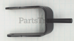 Snapper 1733448 Caster Yoke And Spindle Assembly - image 1