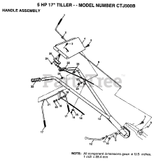 Electrolux/AYP CTJ 500 B - Electrolux/AYP Tiller