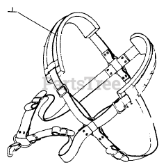 Echo SRM-201 F - Echo String Trimmer Shoulder Harness