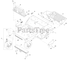 Exmark ARX481CKA30000 - Exmark 30" Stand-On Aerator, Kawasaki FS481V (SN: 316000000 - 399999999) (2016)