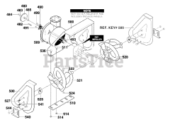 Murray 633134x85A - Murray 33" Snow Thrower (2000)
