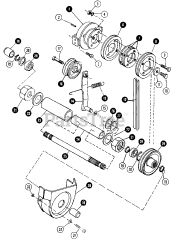 Snapper 1855 (80828) - Snapper Garden Tractor, 18hp