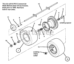 Snapper 7060804 - Snapper Dual Wheel Conversion Kit
