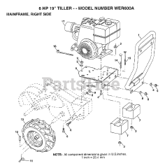 Weed Eater WE R600 A - Weed Eater Tiller