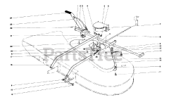 Toro 56108 - Toro 32" Sportsman Rear-Engine Riding Mower, Recoil (SN: 003000001 - 003999999) (1973)