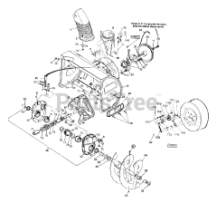 Yard-Man 31AE993I401 - Yard-Man Snow Thrower (1999)