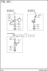Subaru Robin EY280BS7270 (EY28) - Subaru Robin Engine 631 Fuel &amp; Lubricant