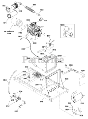Briggs & Stratton 076761-01 - Briggs & Stratton 60kW Liquid Cooled Home Standby Generator