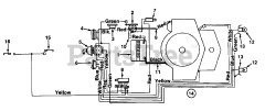 Wizard MTD 7129A98 (149-818A098) - Wizard Garden Tractor (1989) (Western Auto)