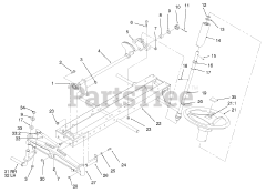 Toro 73448 (314-8) - Toro Garden Tractor (SN: 089000001 - 089000499) (1998)