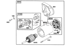 Briggs & Stratton 402707-4001-01 - Briggs & Stratton Vertical Engine