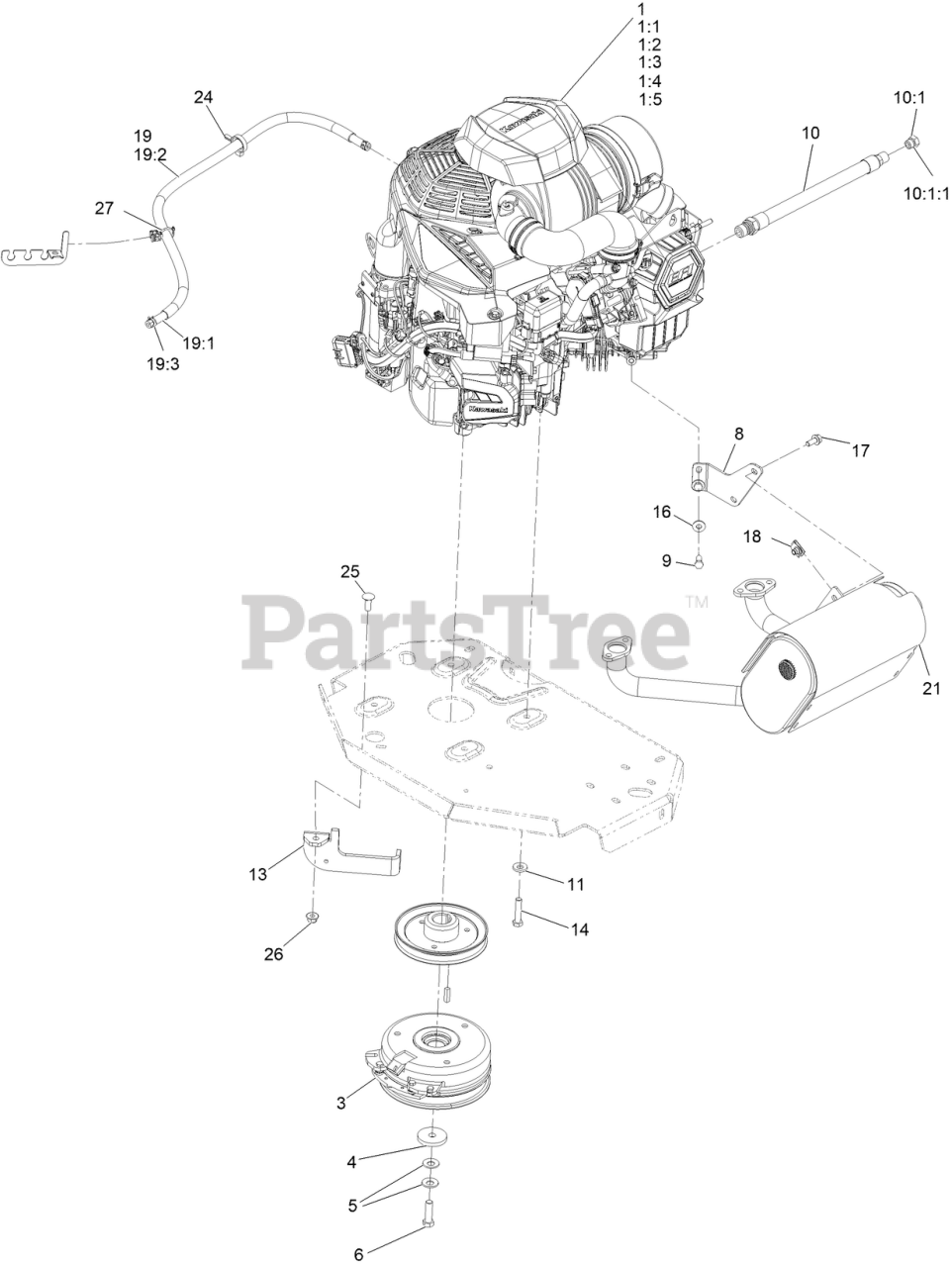 Exmark LRX820AKA726Q1 - Exmark 72
