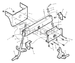 Murray 46103A - Murray 46" Garden Tractor (1999) Front Axle