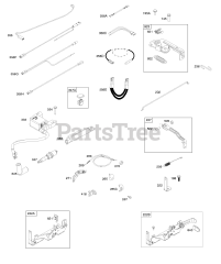 Briggs & Stratton 104M02-0109-H1 - Briggs & Stratton Vertical Engine Armature, Controls, Electrical System, Governor Spring, Spark Plug
