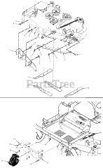 Scag GC-SZL-SFZ-SPZ (06311) - Scag Fabric 2-Bag Grass Catcher (SN: M7700001 - M7799999)