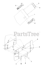 Exmark 109-9764 - Exmark Ultra Vac Bagger for Quest Mower (SN: 720000 - 789999) (2008)