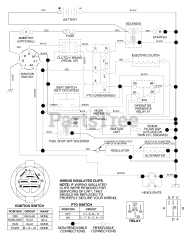 Husqvarna YTH 1542 (954567048-E) - Husqvarna 42" Yard Tractor (2001-12) Schematic