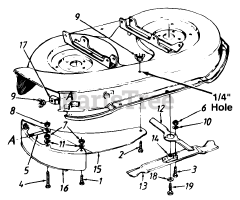 White Outdoor 190-096-190 - White Outdoor 38" Mulching Kit (1994)