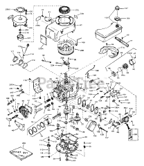Tecumseh V70-125083A - Tecumseh Engine Engine Parts List #1