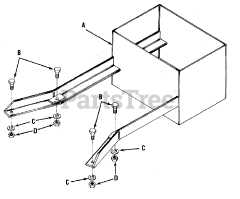 Simplicity 990412 - Simplicity Loader, Front End Weight Box Group (3646I05)