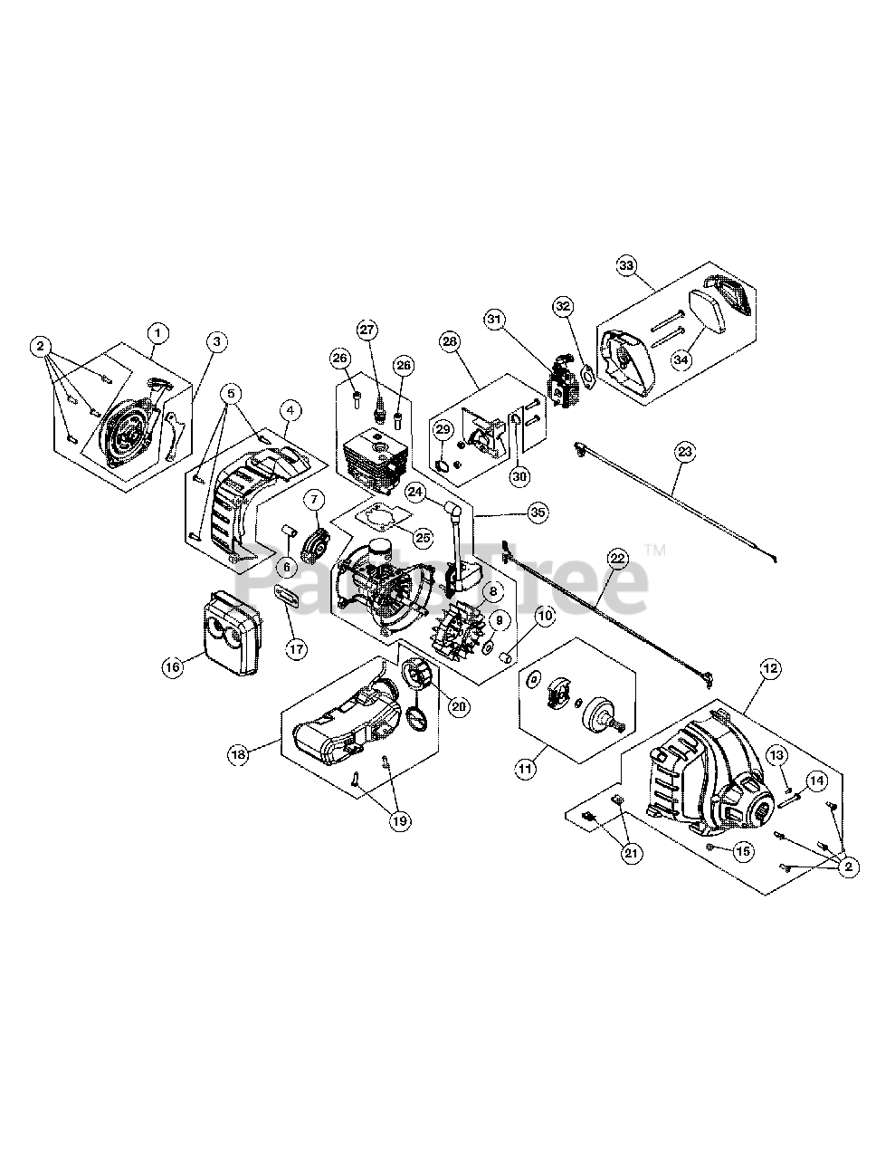Craftsman 316.79108 (41AD330C799) Craftsman String Trimmer (Sears