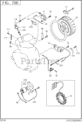 Subaru Robin EH340DS6000 (EH34) - Subaru Robin Engine 700 Electric Device