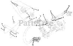 Gravely 992321 (PM 272H) - Gravely Pro-Master 72" Zero-Turn Mower, 31hp Daihatsu, Rear Discharge (SN: 002001 - 002499)