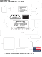 Kohler ECH730-3090 - Kohler Command PRO EFI Engine, Basic Version, 23hp, 17.2kW 12 Identification