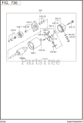 Subaru Robin EH360DS5230 (EH36) - Subaru Robin Engine 730 Electric Device