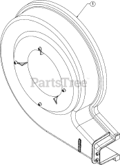 Troy-Bilt 23AACAAX711 - Troy-Bilt FLEX Leaf Blower Attachment (2016) Housing