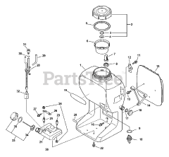 Echo SHR-210 - Echo Power Sprayer Fuel Tank, Spray Tank