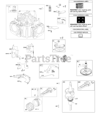 Ölablassschlauch 1723165SM für Briggs & Stratton Motorserie 29 30 35 38 40 44 49 54 61
