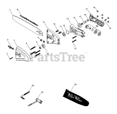 Echo PPF-2100 - Echo Pole Saw (Type 1E) (SN: 001001 - 506099)