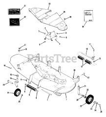 Toro 95-48MS01 - Toro 48" Side-Discharge Mower Deck (1979)